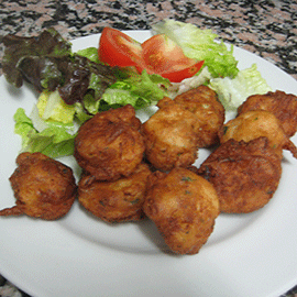 Crispells de bacallà